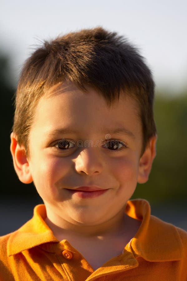 Cute Boy Portrait