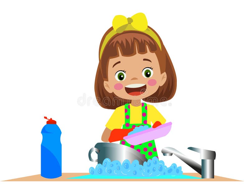 Washing Dishes Stock Illustrations – 10,046 Washing Dishes Stock  Illustrations, Vectors & Clipart - Dreamstime