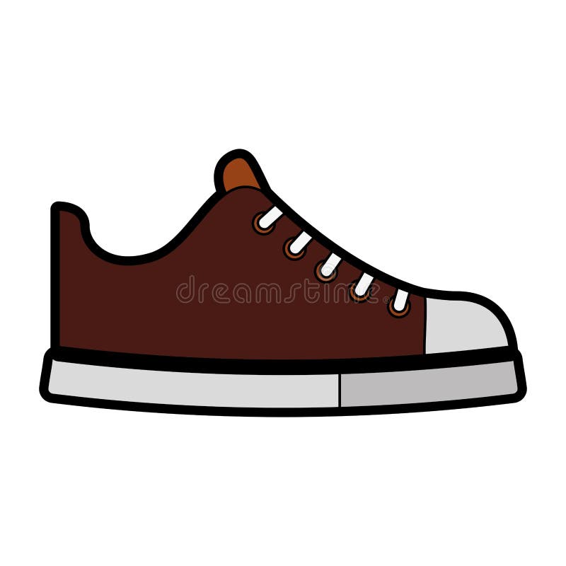 cute brown sneakers
