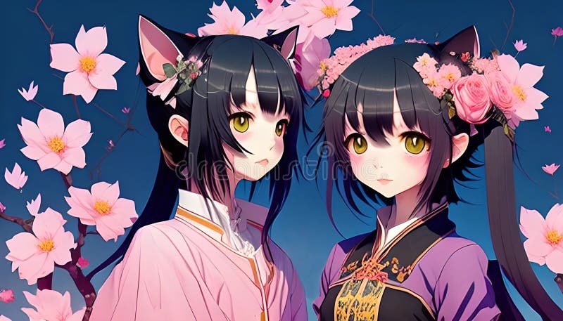 Kimono Anime Girls Stock Illustrations – 111 Kimono Anime Girls Stock  Illustrations, Vectors & Clipart - Dreamstime