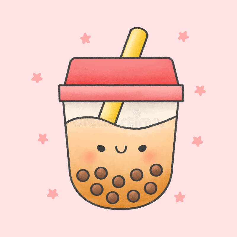 Featured image of post Cute Boba Tea Drawing Easy A tutorial on how to draw a boba tea