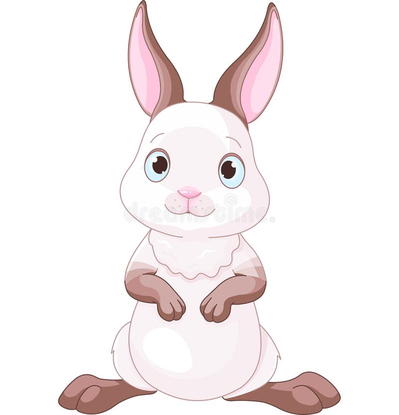 Cute Bunny stock vector. Illustration of illustration ...