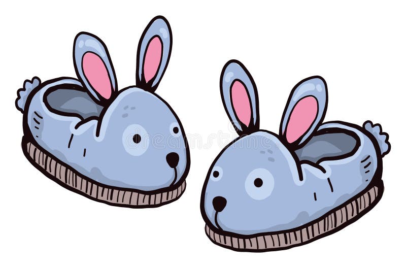Bunny Slippers Stock Illustrations – 284 Bunny Slippers Stock Illustrations, Vectors & Clipart -