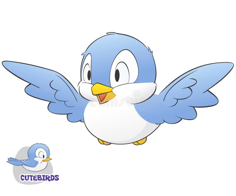 Cute Cartoon Bird