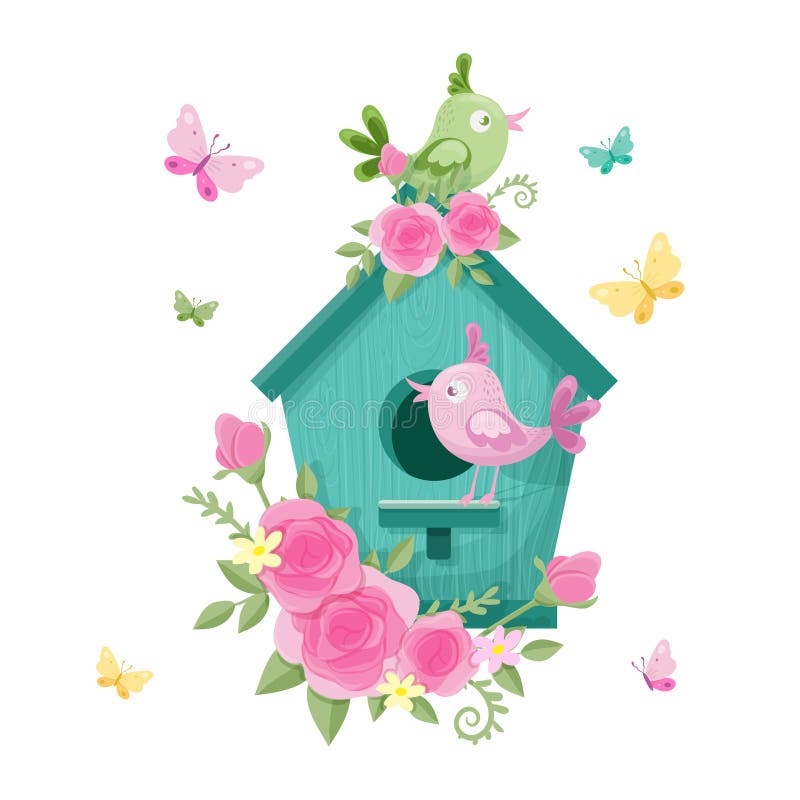 bird house clipart