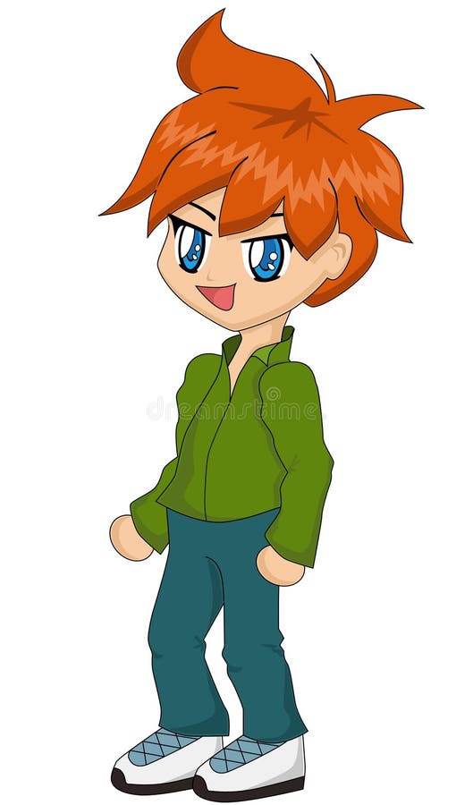 Cute Cartoon Boy