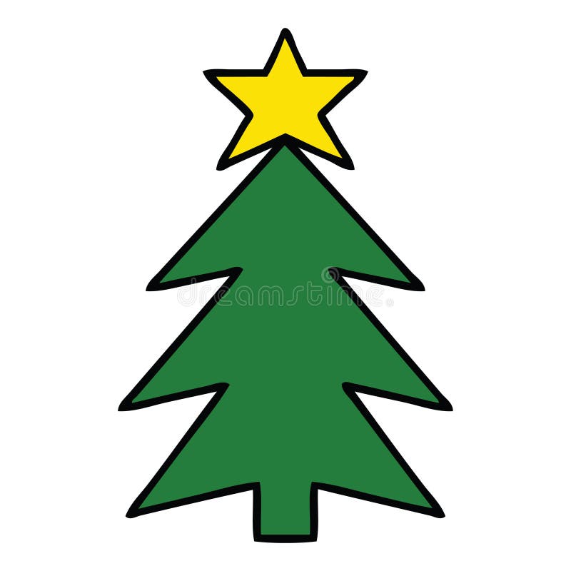 Christmas Tree Drawing Lesson