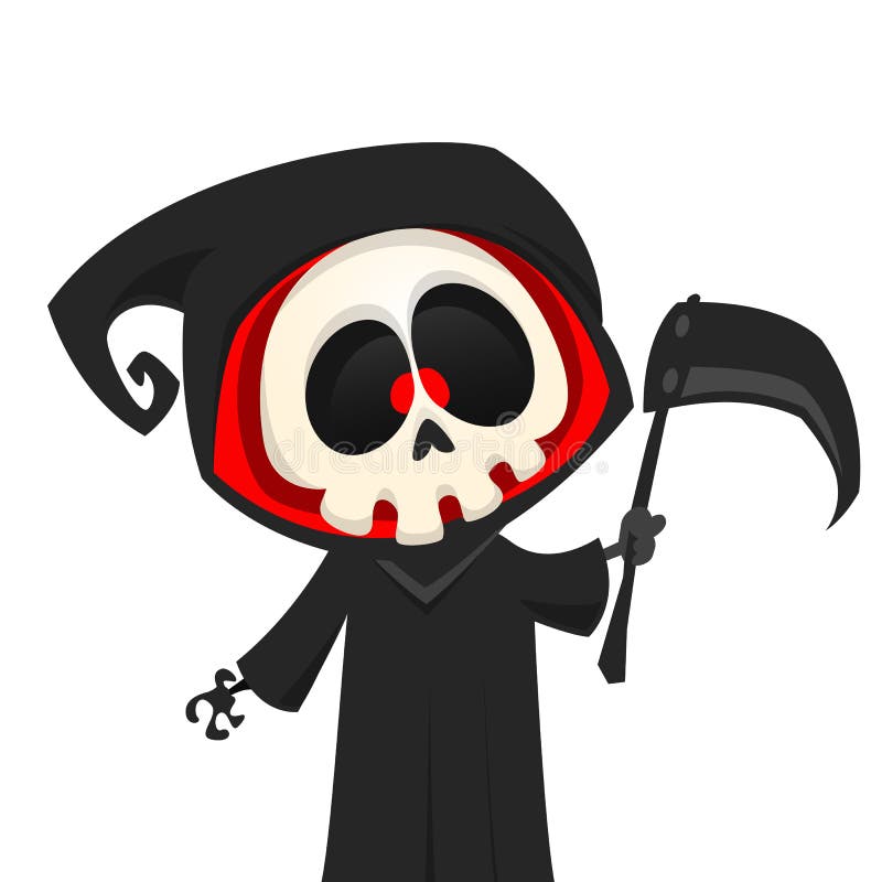 grim reaper scythe cartoon grim reaper scythe cartoon
