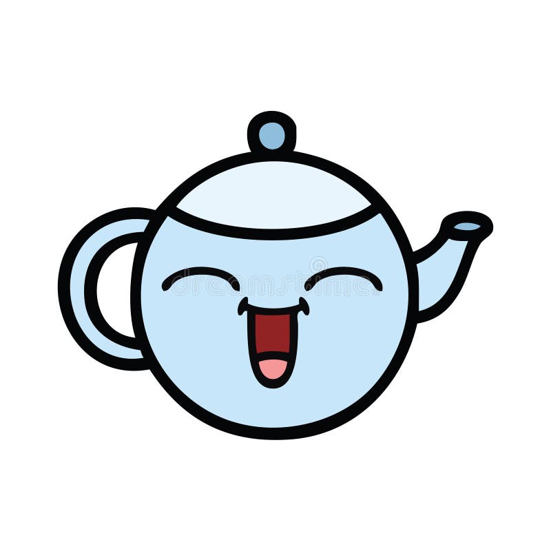 Happy Teapot Mascot Design with a Big Glass Stock Vector - Illustration of ewer, happy: 171401176 Happy Teapot Mascot Design with a Big Glass Stock Vector - Illustration of ewer, happy: 171401176