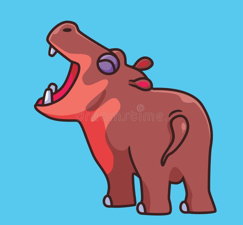 Hippo Open Big Mouth Stock Illustrations – 62 Hippo Open Big Mouth Stock  Illustrations, Vectors & Clipart - Dreamstime