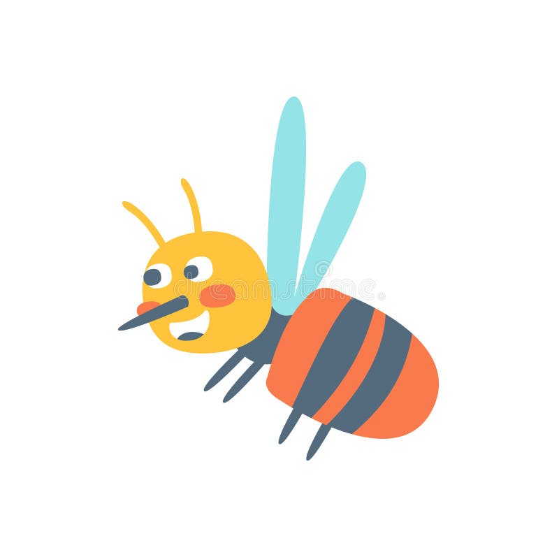 Cute cartoon honey bee, colorful character vector Illustration vector illustration Cute cartoon honey bee, colorful character vector Illustration vector illustration