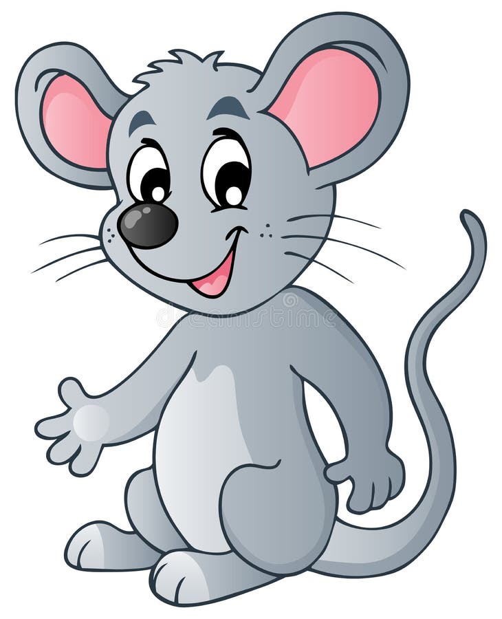 Cute cartoon mouse vector illustration Cute cartoon mouse vector illustration