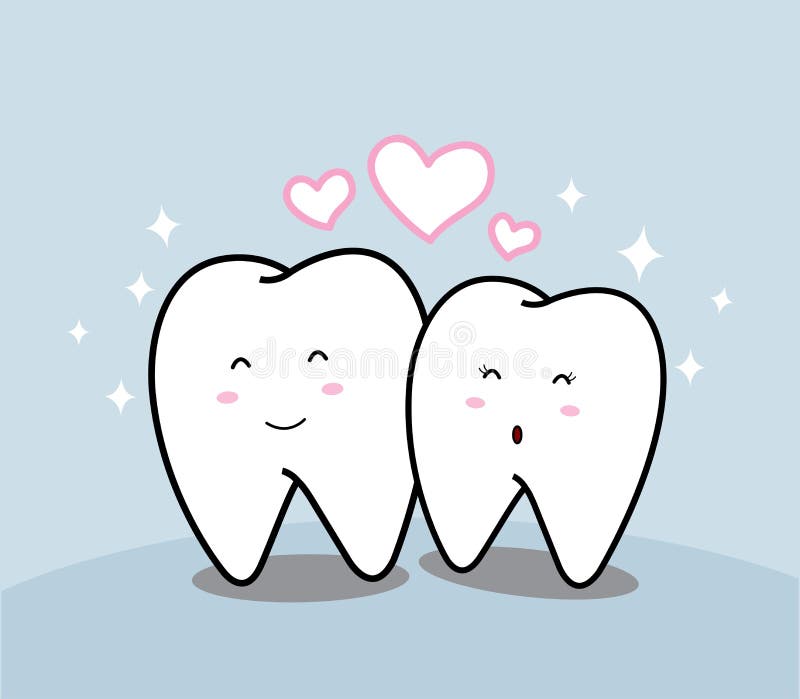 Cute cartoon Smiling stock illustration