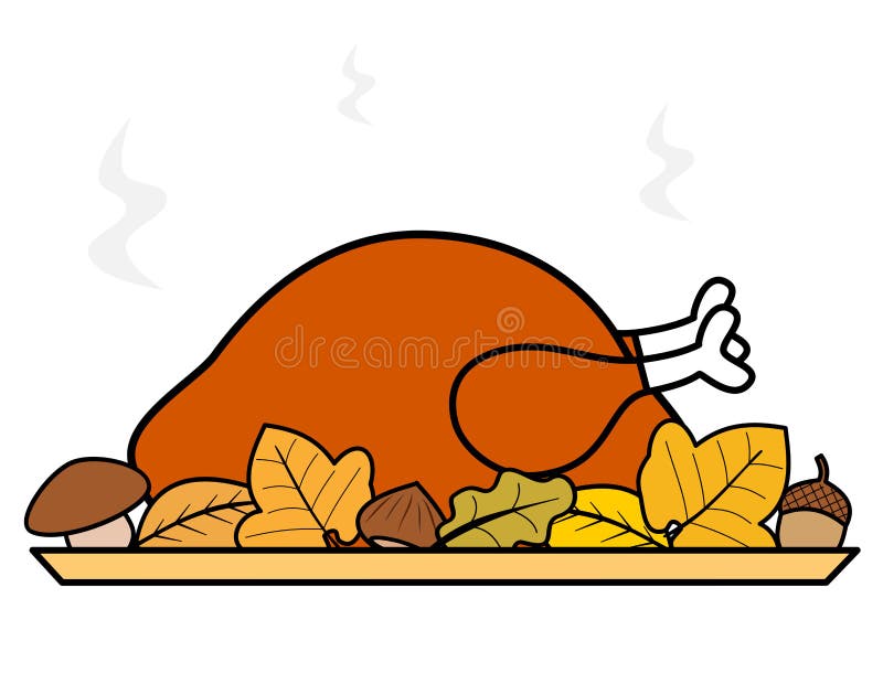 Cute Cartoon Thanksgiving Day Roasted Turkey Illustration Stock Vector - Illustration of acorn, celebration: 76984944 Cute Cartoon Thanksgiving Day Roasted Turkey Illustration Stock Vector - Illustration of acorn, celebration: 76984944
