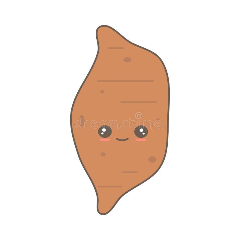 Happy Cartoon Sweet Potato Stock Illustrations – 1,544 Happy Cartoon