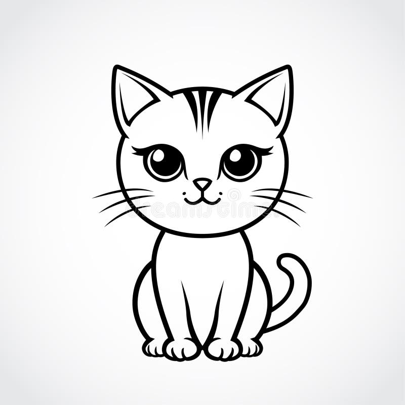 Cat Simple Stock Illustrations – 64,753 Cat Simple Stock Illustrations