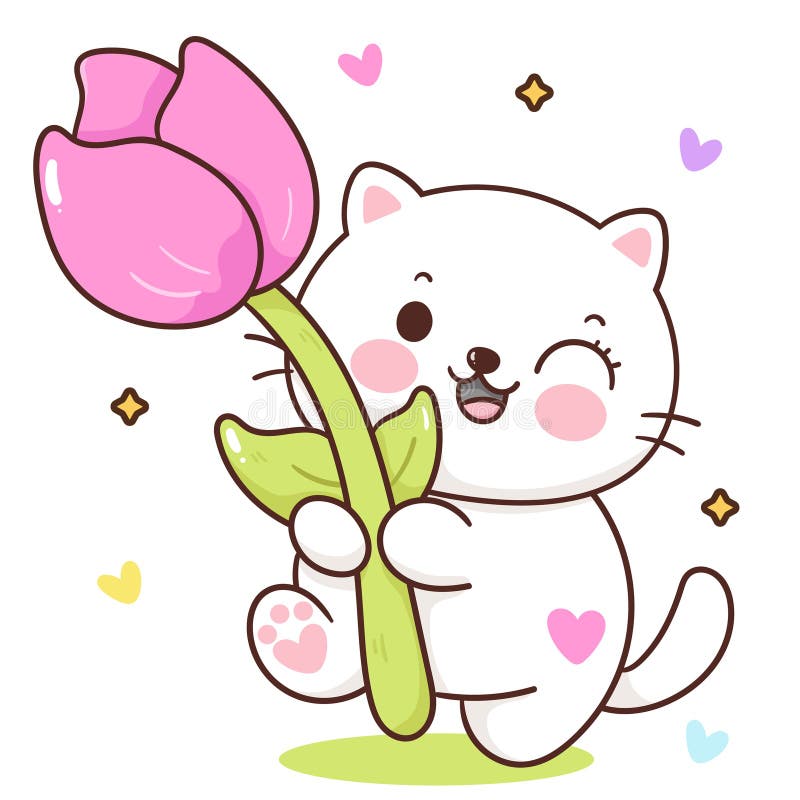 Kawaii Spring Flowers T-Shirt Kawaii Spring Flowers T-Shirt