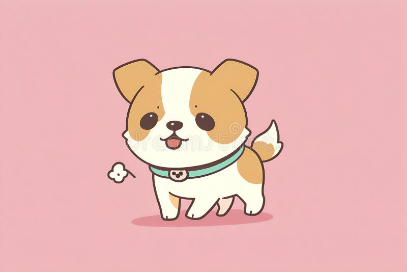 Cute Chibi Dog Ai Generated Stock Image - Image of nose, funny: 271485131
