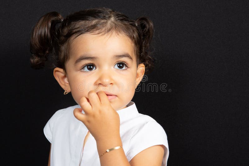 Cute Child Girl Face Portrait with Hand on Mouth Stock Image - Image of young, people: 138368117 Cute Child Girl Face Portrait with Hand on Mouth Stock Image - Image of young, people: 138368117