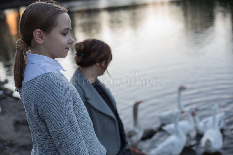 Cute child in park. Happy family royalty free stock photos