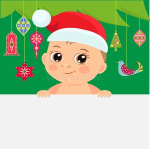 Cute Christmas Baby Vector Illustration Christmas Cartoon Baby Stock Vector Illustration Of Cute Christmas Baby Vector Illustration Christmas Cartoon Baby Stock Vector Illustration Of