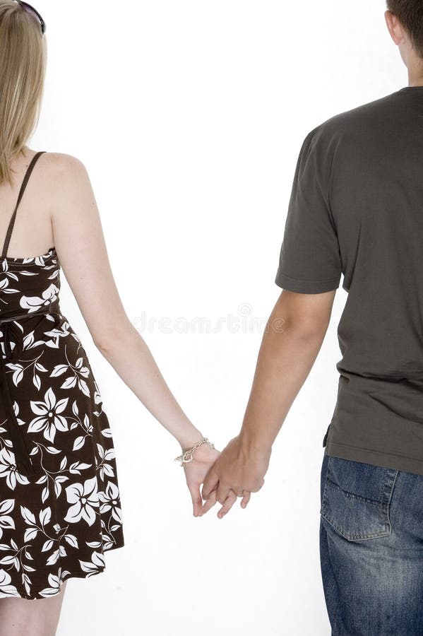 Cute Couple Holding Hands