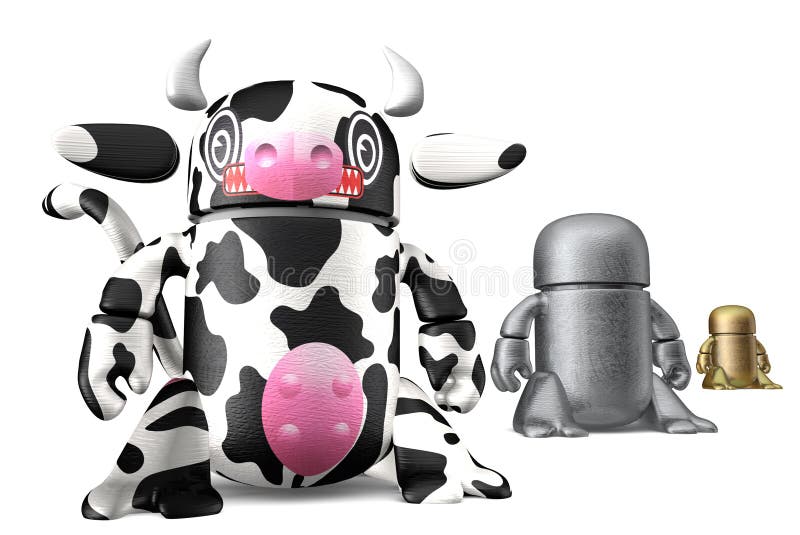 robot cow toy