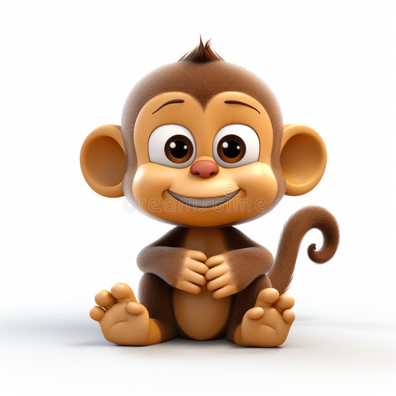 cute monkey png