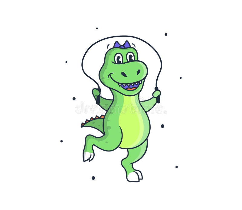 Dinosaur Jumping Stock Illustrations – 175 Dinosaur Jumping Stock