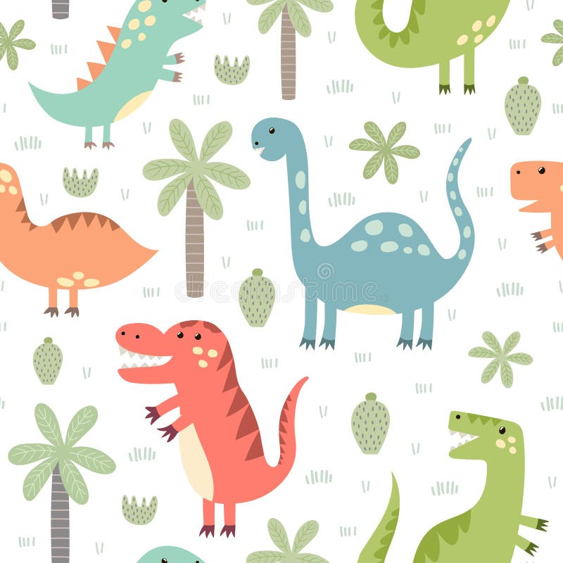 39 Cute Dinosaur Backgrounds