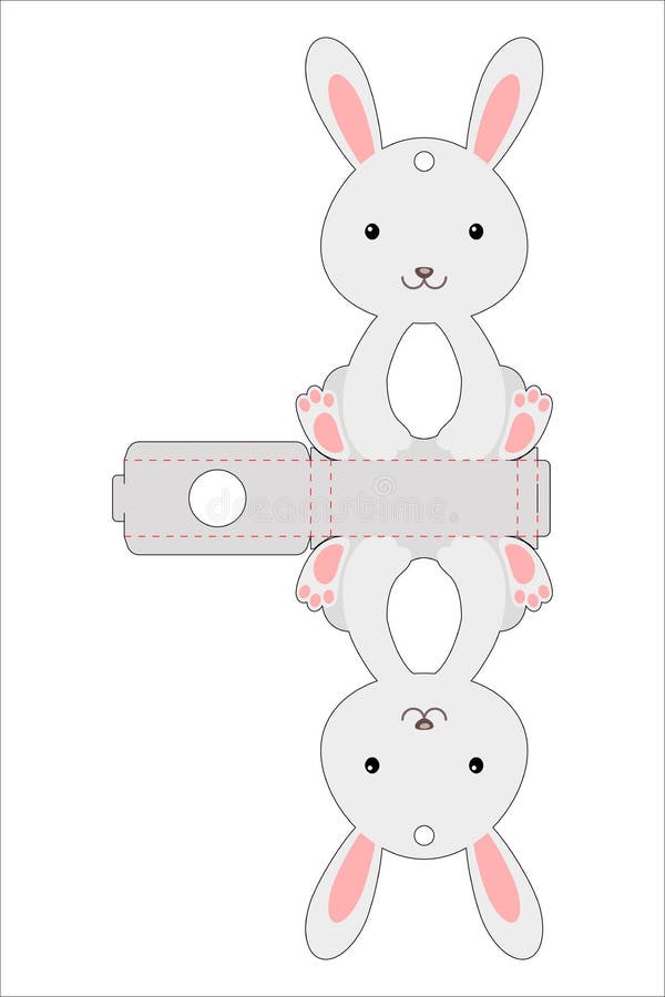 Cute Easter Egg Holder Rabbit Template. Retail Paper Box for the Easter Egg. Printable Color Scheme Stock Vector - Illustration of folded, isolated: 208984180 Cute Easter Egg Holder Rabbit Template. Retail Paper Box For The Easter Egg. Printable Color Scheme Stock Vector - Illustration Of Folded, Isolated: 208984180