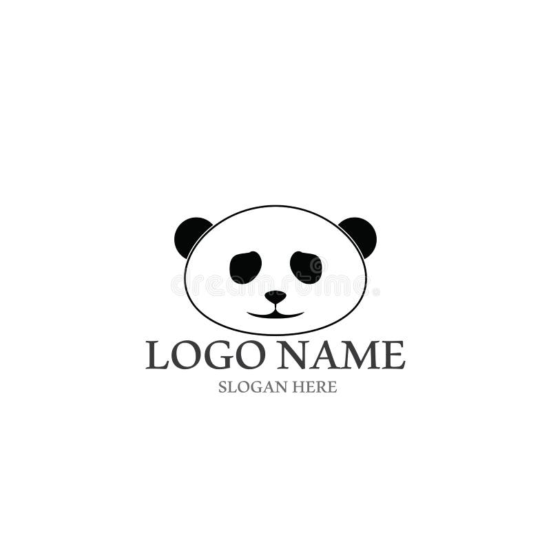 Cute Face Panda Logo And Vector Template Stock Vector Illustration Of Portrait Graphic Cute Face Panda Logo And Vector Template Stock Vector Illustration Of Portrait Graphic