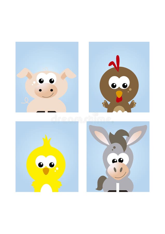 Download Baby Farm Animals Stock Illustrations 7 844 Baby Farm Animals Stock Illustrations Vectors Clipart Dreamstime