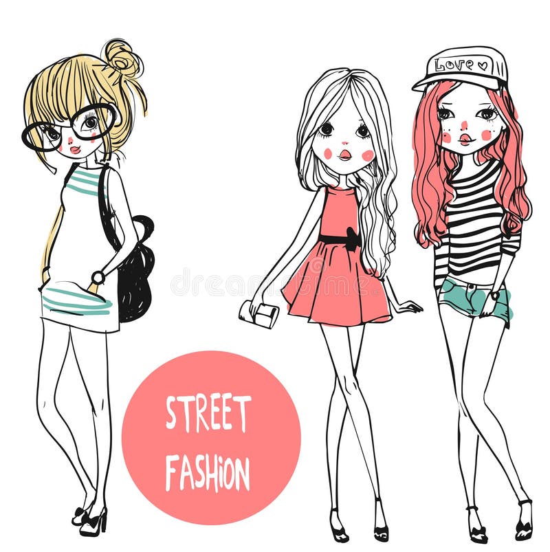 Cute fashion girls