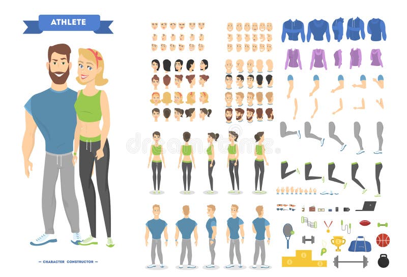 Fitness Character Animation Stock Illustrations – 695 Fitness Character  Animation Stock Illustrations, Vectors & Clipart - Dreamstime