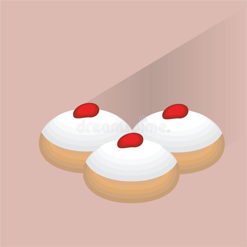 jelly doughnut clipart