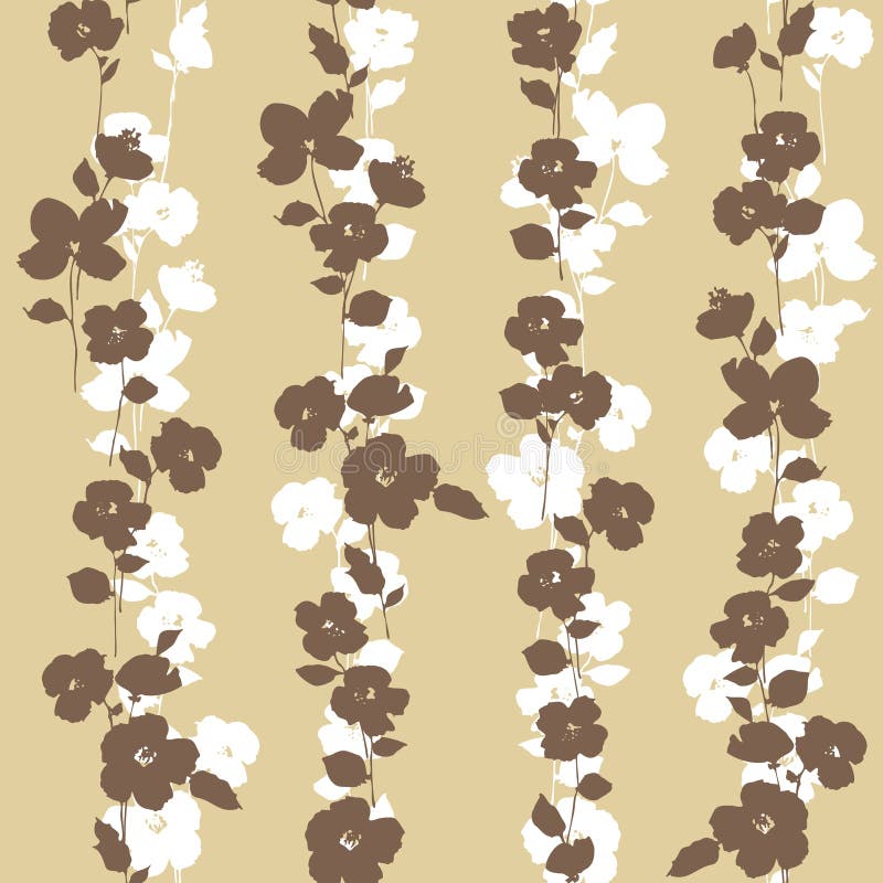 Abstract floral pattern perfect for textile design vector illustration