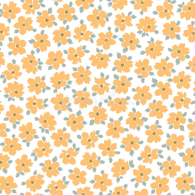 Abstract floral pattern perfect for textile design vector illustration