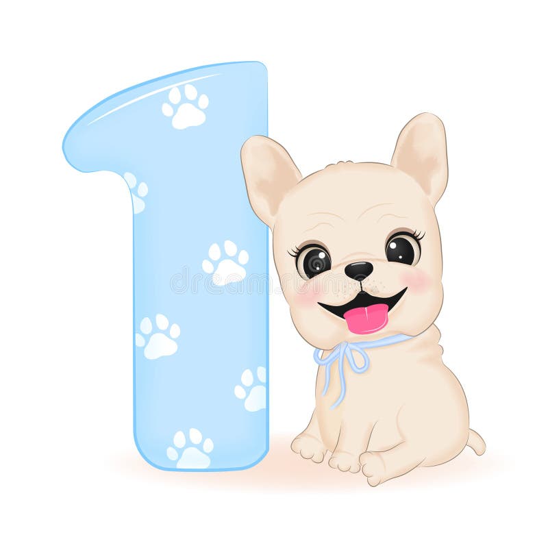 Number 1 Dog Stock Illustrations – 74 Number 1 Dog Stock Illustrations