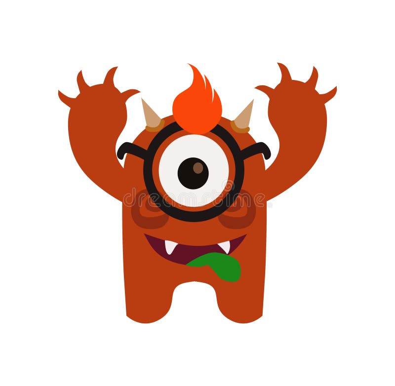 Cute And Funny Monster Avatar - Animated Cartoon Character ...