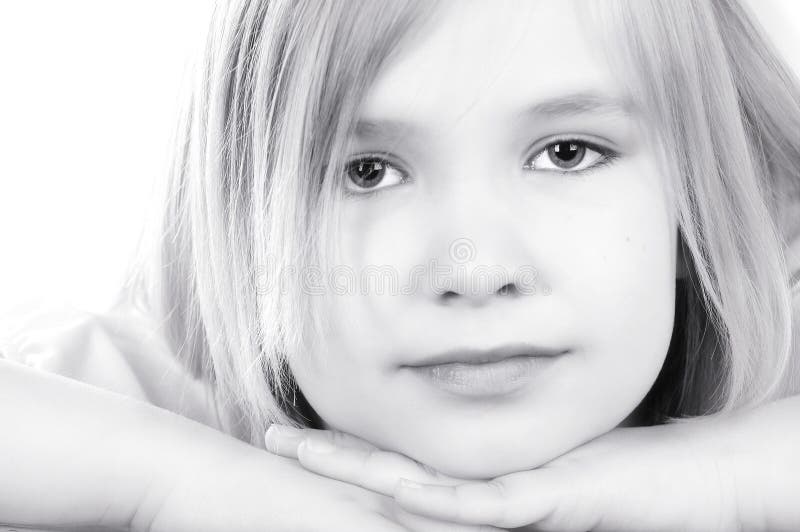 Cute girl stock image. Image of smiles, casual, closeup 1465403