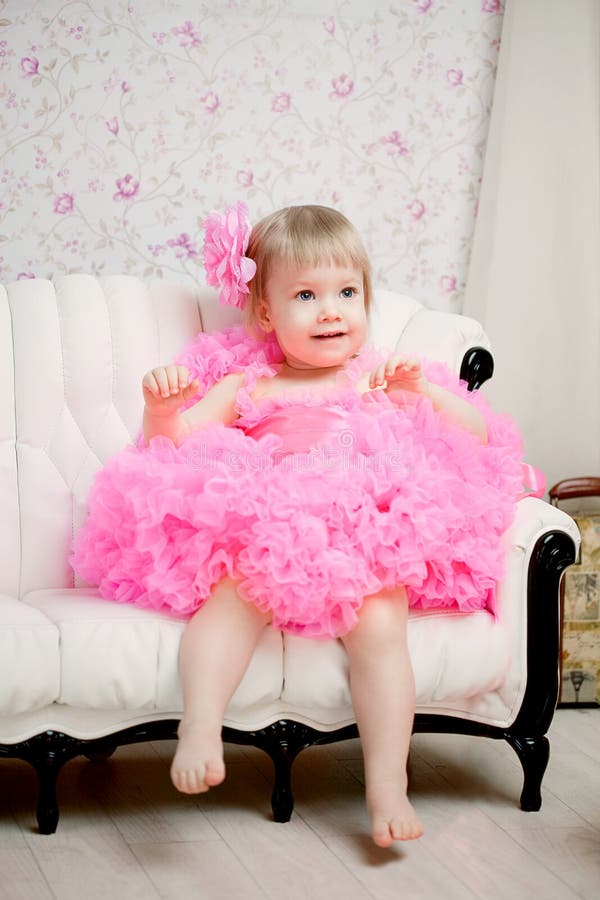 Pretty in Pink - Cute Ballerina Dog in Pink Tutu Stock Image - Image of ...