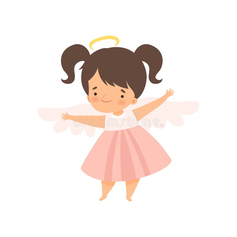 Angel Baby Cartoon Girl Stock Illustrations – 3,549 Angel Baby Cartoon Girl  Stock Illustrations, Vectors & Clipart - Dreamstime