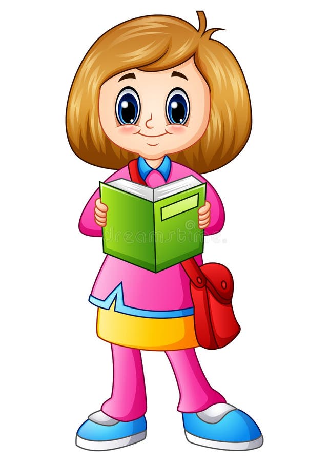 Cute Cartoon Girl Reading Book Stock Illustrations 6 147 Cute Cartoon Girl Reading Book Stock Illustrations Vectors Clipart Dreamstime