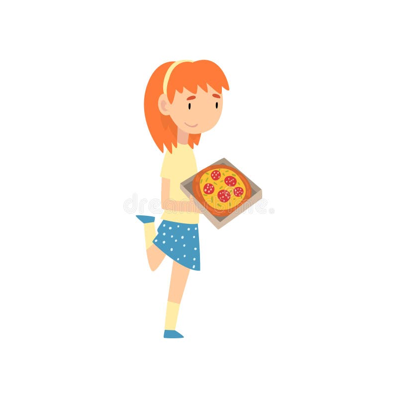 Premium Vector  Young schoolgirl enjoying her lunch break little pupil  girl character munching food savoring every bite creating cheerful moments  in the school cafeteria cartoon people vector illustration