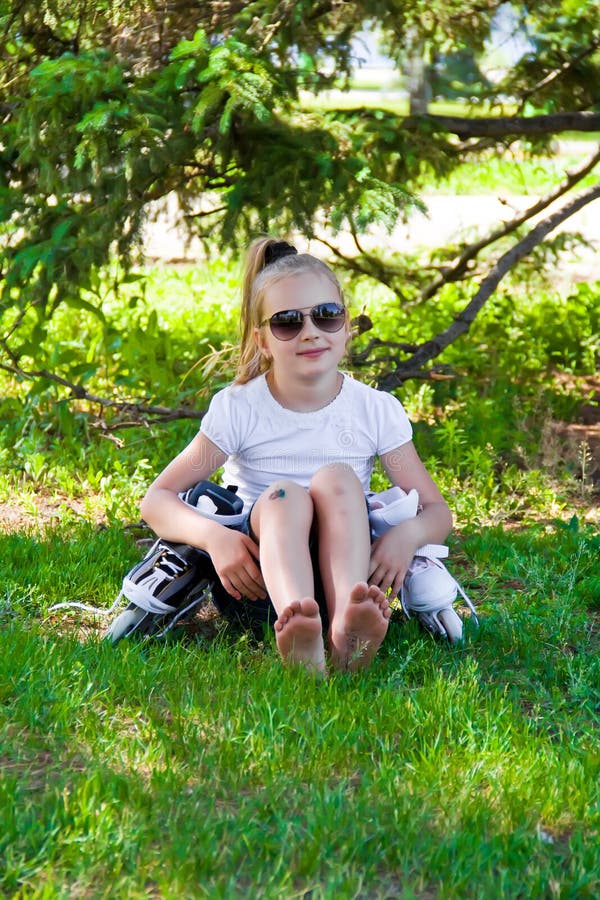 Cute girl legs upwards stock image. Image of seven, white - 46037571