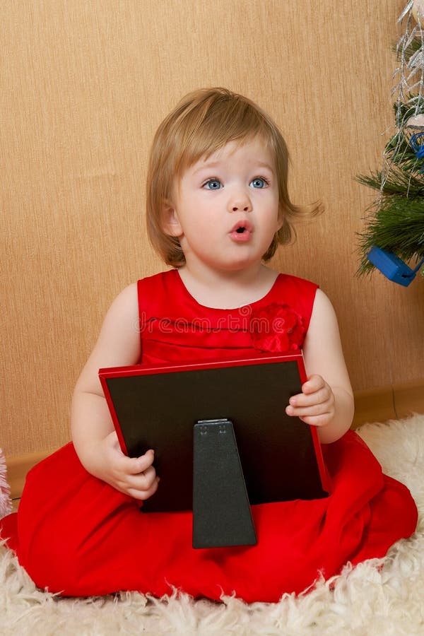 girl in red background girl in red background
