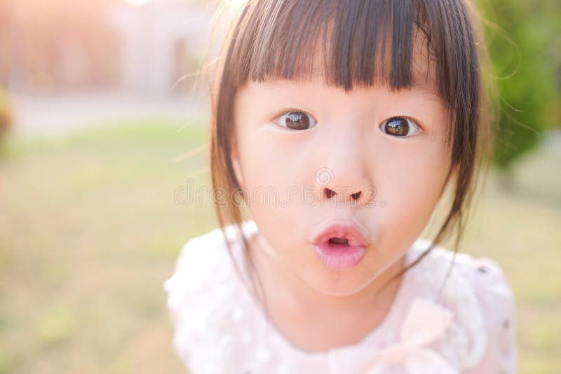 Excited Cute Baby Smile Face Stock Photo - Image of hands, beautiful ...