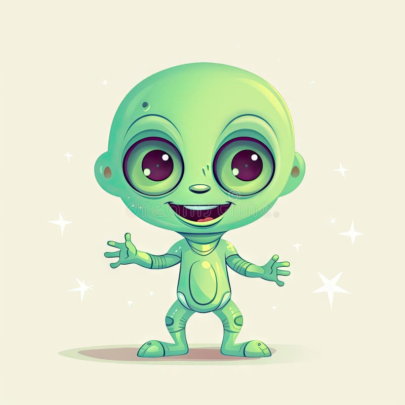 262 Ilustrações de Green Alien Cartoon - Getty Images