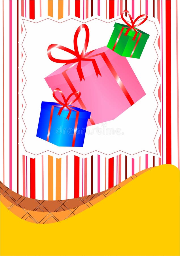 Cute greeting card stock illustration. Illustration of congratulate